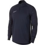 Blauwe Fleece Nike Academy Herentopjes  in maat XL 