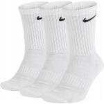 Klassieke Witte Polyester Nike Dri-Fit Fitness sokken  in 42 voor Dames 
