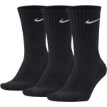 Klassieke Zwarte Polyester Nike Dri-Fit Fitness sokken  in 42 voor Dames 
