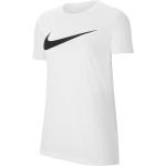 Witte Polyester Nike Dri-Fit T-shirts met opdruk  in maat S voor Dames 
