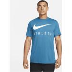 Blauwe Jersey Nike Dri-Fit Voetbalshirts  in maat M voor Heren 