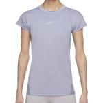 Paarse Polyester Nike Dri-Fit Ademende Sport T-shirts  in maat XL voor Dames 