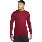 Bordeaux-rode Polyester Nike Park VII Voetbalshirts  in maat S in de Sale 