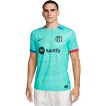 Blauwe Polyester Nike FC Barcelona Spaanse clubs Ronde hals  in maat L in de Sale 