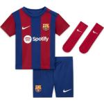 Blauwe Polyester Nike FC Barcelona Voetbaltenues in de Sale 