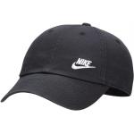 Zwarte Polyester Nike Heritage Baseball caps  in maat S voor Dames 