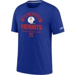 Blauwe Nike New England Patriots T-shirts  in maat M voor Heren 