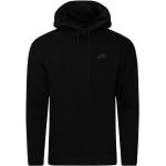 Zwarte Fleece Nike Tech Fleece Hoodies  in maat XL in de Sale voor Heren 