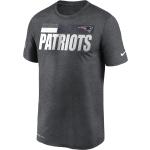Grijze Jersey Nike New England Patriots T-shirts  in maat S voor Heren 