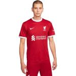 Rode Polyester Nike Liverpool F.C. Engelse clubs Ronde hals  in maat XS in de Sale 