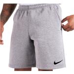 Grijze Fleece Nike Park Running-shorts  in maat M voor Heren 