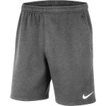 Grijze Fleece Nike Park Fitness-shorts  in maat M Sustainable voor Heren 