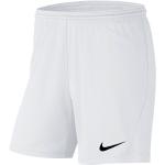 Witte Polyester Nike Park Voetbalshorts  in maat L voor Dames 