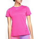 Roze Polyester Nike Pro Ademende Fitness-shirts  in maat XS voor Dames 