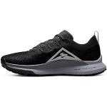 Nike React Pegasus Trail 4 Sneakers voor heren, Black Aura Dark Grey Wolf Grey, 45.5 EU