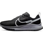 Nike React Pegasus Trail 4 Sneakers voor heren, Black Aura Dark Grey Wolf Grey, 47.5 EU