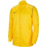 Klassieke Gele Nike waterdichte Trainingsjacks  in maat S in de Sale voor Heren 