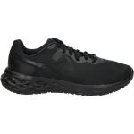Zwarte Nylon Nike Revolution 6 Gewatteerde Lage sneakers  in maat 47,5 voor Heren 