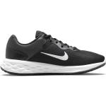 Zwarte Rubberen Ademend Nike Revolution 6 Hardloopschoenen met demping  in 45,5 voor Heren 