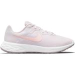 Roze Rubberen Ademend Nike Revolution 6 Hardloopschoenen met demping  in maat 36,5 voor Meisjes 