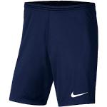 Nike Jongens Shorts Dri-Fit Park 3, Nachtblauw/Wit, BV6865-410, XL