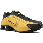 Gouden Rubberen Nike Shox Sneakers 