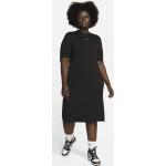 Casual Zwarte Jersey Nike Essentials Grote maten jurken  in Grote Maten  in Grote Maten Halflang voor Dames 