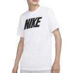 Witte Jersey Nike T-shirts met opdruk  in maat M voor Heren 