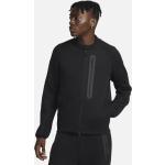 Casual Zwarte Fleece Nike Tech Fleece Bomberjackets  in maat S voor Heren 