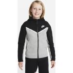 Nike Sportswear Tech Fleece Hoodie met rits voor jongens - Zwart