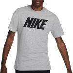 Grijze Jersey Nike T-shirts  in maat L voor Heren 