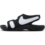 Casual Zwarte Rubberen Nike Sunray Adjust Sandalen  voor de Zomer  in maat 38,5 met Klittenbandsluitingen voor Jongens 