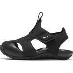 Casual Zwarte Synthetische Nike Sunray Protect 2 Sandalen  in maat 18.5 met Klittenbandsluitingen voor Kinderen 