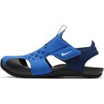 Casual Blauwe Rubberen Nike Sunray Protect 2 Sandalen  in maat 33,5 met Klittenbandsluitingen voor Jongens 