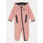 Roze Fleece Nike Tech Fleece Babypakjes met capuchon voor Babies 