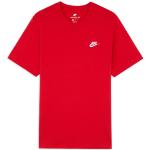 Rode Nike T-shirts  in maat S voor Heren 