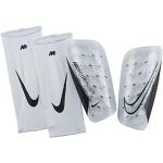 Nike Unisex Shinguard Mercurial Lite, wit/zwart, DN3611-100, L