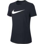 Zwarte Polyester Nike Ademende Sport T-shirts  in maat XS voor Dames 