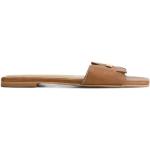 Bruine Nikkie Platte sandalen  voor de Zomer  in 38 met Hakhoogte tot 3cm met Gespsluiting voor Dames 