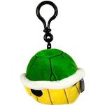 Nintendo Mario Kart Mocchi Mocchi pluche speelgoed sleutelhanger groene tank/cadeautje voor kinderverjaardagen rugzak tas 10 cm - groen