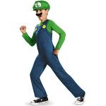 Nintendo Super Mario Brothers Luigi Classic Jongens Kostuum, Medium/7-8