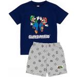 Nintendo Super Mario Pyjama's jongens kinderen Luigi Blue of Red Short PJ's 13-14 jaar