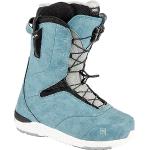 Blauwe Lichtgewicht Nitro Snowboards Crown TLS Soft boots Sustainable voor Dames 