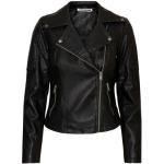 Zwarte Polyester Noisy may Geweven Biker jackets  in maat XL voor Dames 