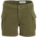 Donkergroene Noisy may Cargo shorts  in maat XL voor Dames 