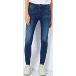 Donkerblauwe Noisy may Skinny jeans  lengte L32  breedte W27 voor Dames 