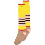 NONO sokken met all-over print geel
