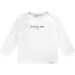 Noppies Unisex Baby U Tee Ls Hester Tekst T-Shirt, wit, 56 cm