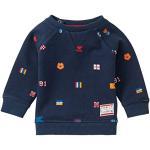 Noppies Baby-jongens B Sweat Ls Sprongerdorp AOP sweatshirt, Peacoat - P590, 50 cm
