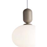 Grijze Glazen Nordlux Design hanglampen 